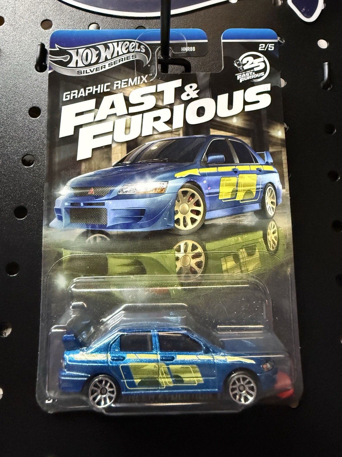 💥Hot Wheels Silver Series Fast & Furious Lancer Evo VII 1:64 Unopened💥