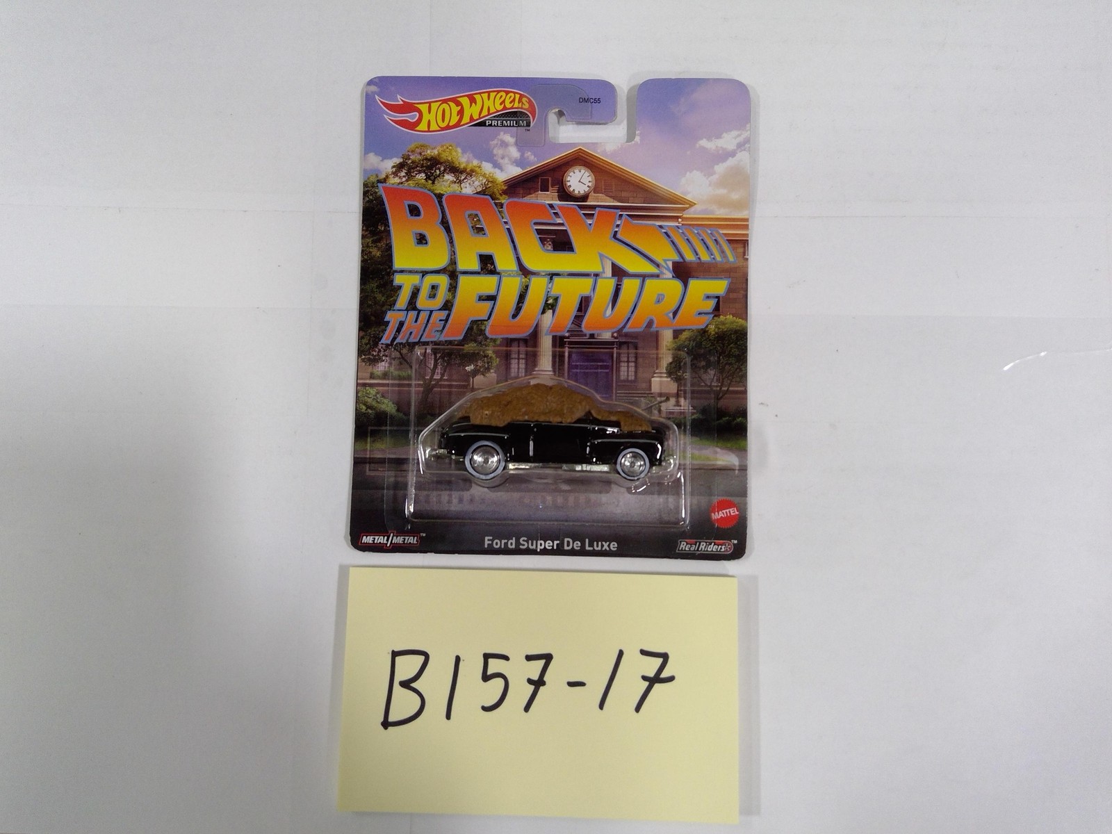 Hot Wheels Back To The Future 1946 Ford Super De Luxe Diecast Car Black 3+ New