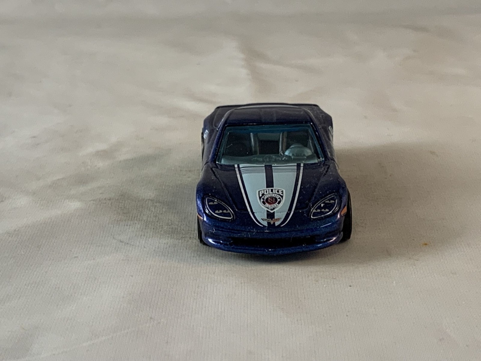 Hot Wheels C6 Corvette 2011 Main Street Blue PR5s