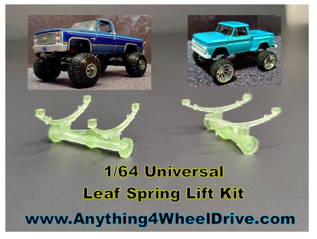 1/64 Universal Leaf Spring Lift Kit