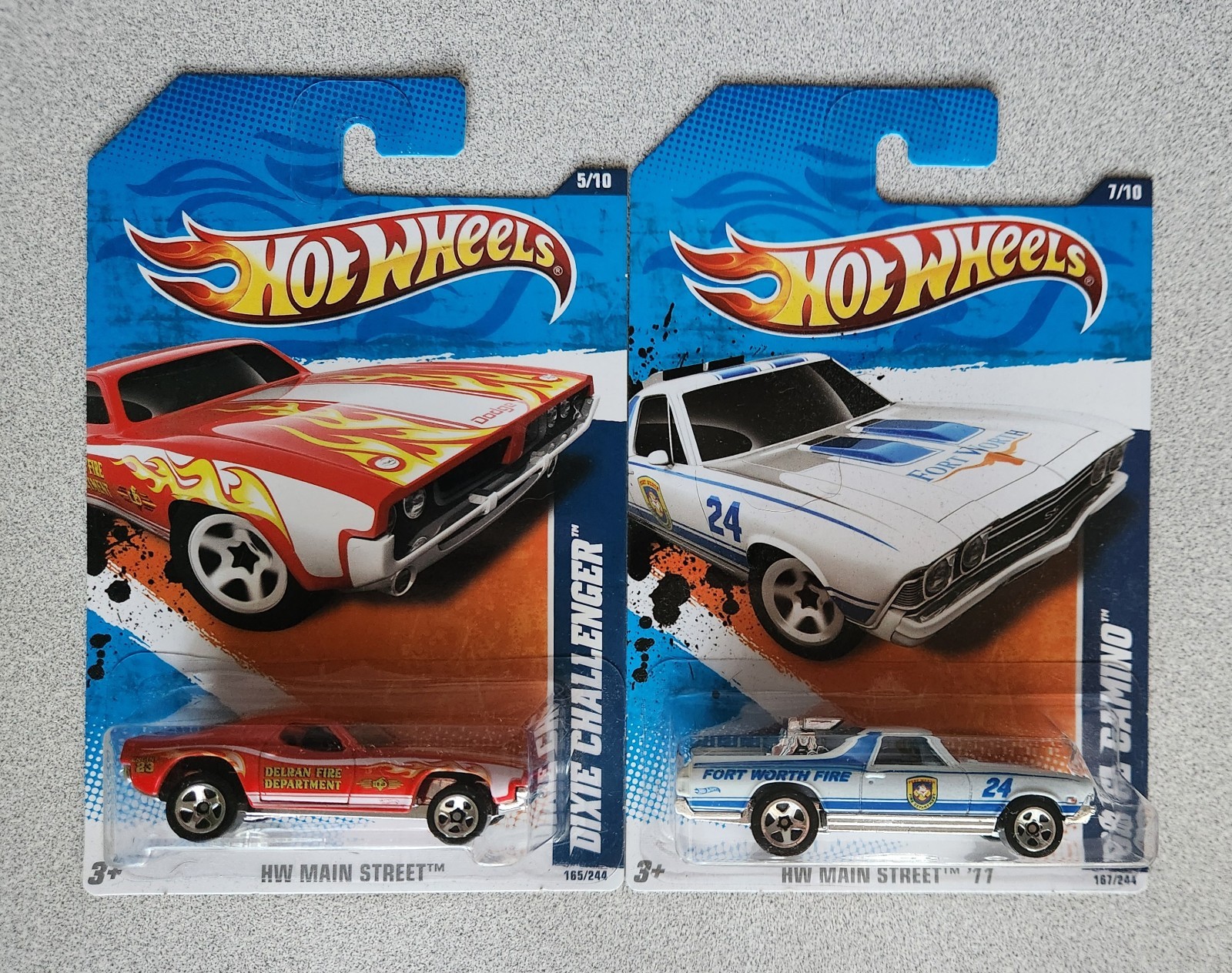 2011 Hot Wheels HW Main Street Police Firebird Corvette Hummer H2 Mustang Bundle