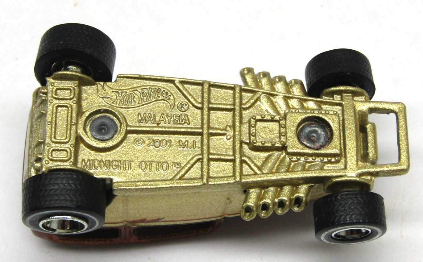2002 Vintage Hot Wheels 1932 Custom Hot Rod Sedan Real Riders Midnight Otto Car