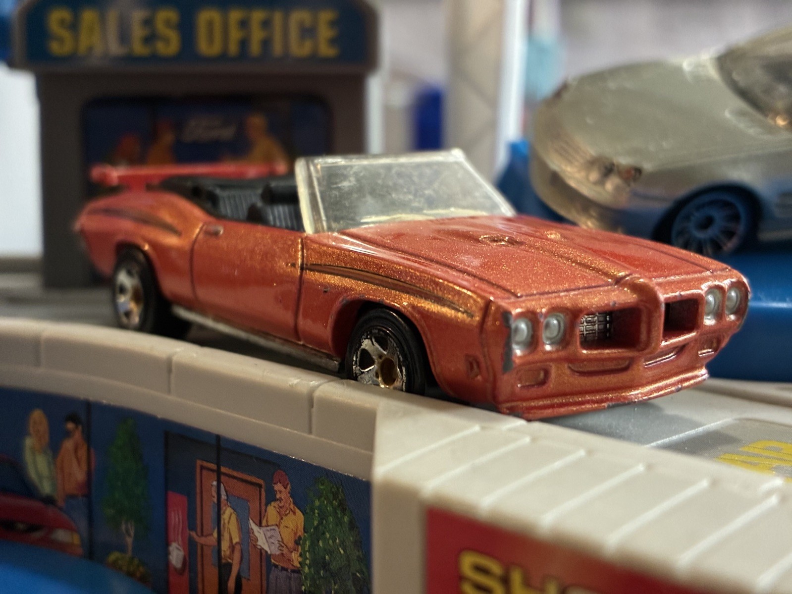 Hot Wheels 1970 Pontiac GTO Convertible Loose Diecast 1:64 Scale 2007