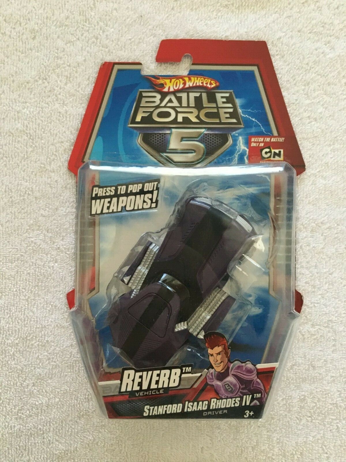 HOT WHEELS BATTLE FORCE 5 – THREE VEHICLE LOT 2009 NEW IN PACKAGE RARE