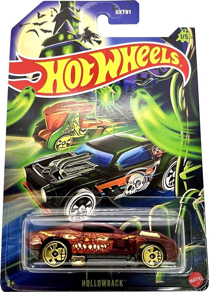 Hot Wheels Halloween Vehicle 2025 (1 Set of 5) (New) (In Stock)