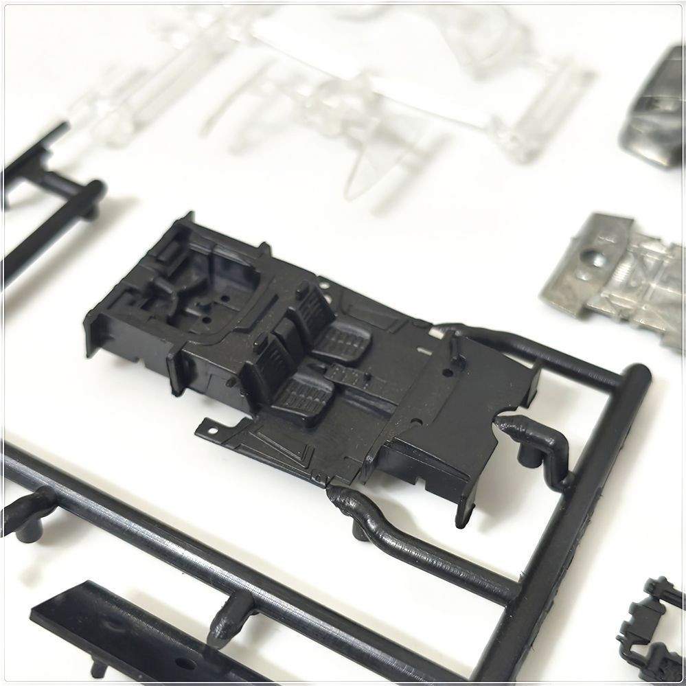 1:64 Ferrari 288 GTO Wide Body Alloy Car Model DIY Assembly Handcrafted