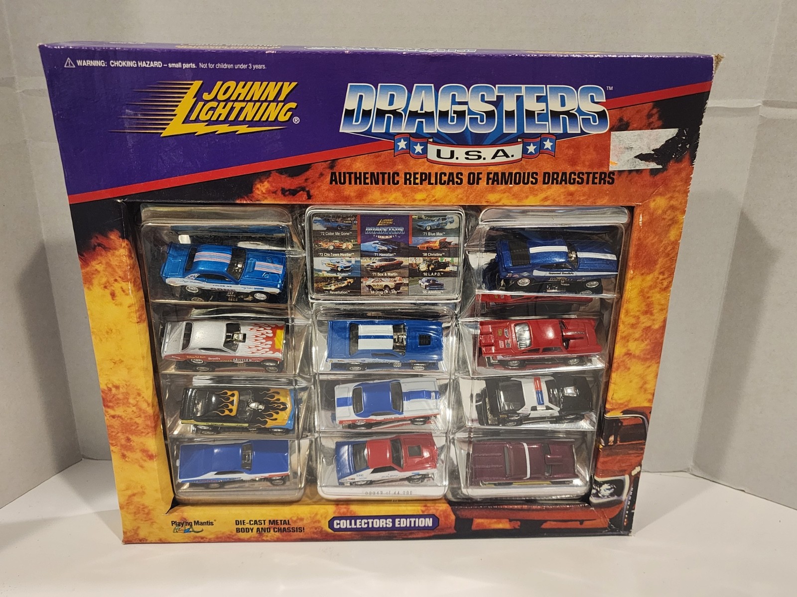 Johnny Lightning Classic Customs Corvette Dragsters Car Sets Collectors Edition