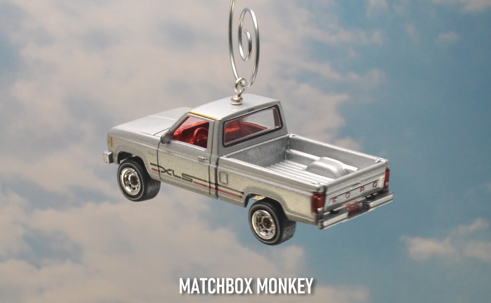 1983 Ford Ranger XL Pickup Truck Custom Christmas Tree Ornament 4X4 RARE Adorno