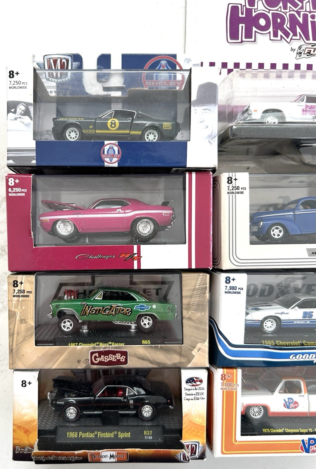 Lot of 12 M2 Machines Diecast Cars 1:64 Mixed Models Collector Lot