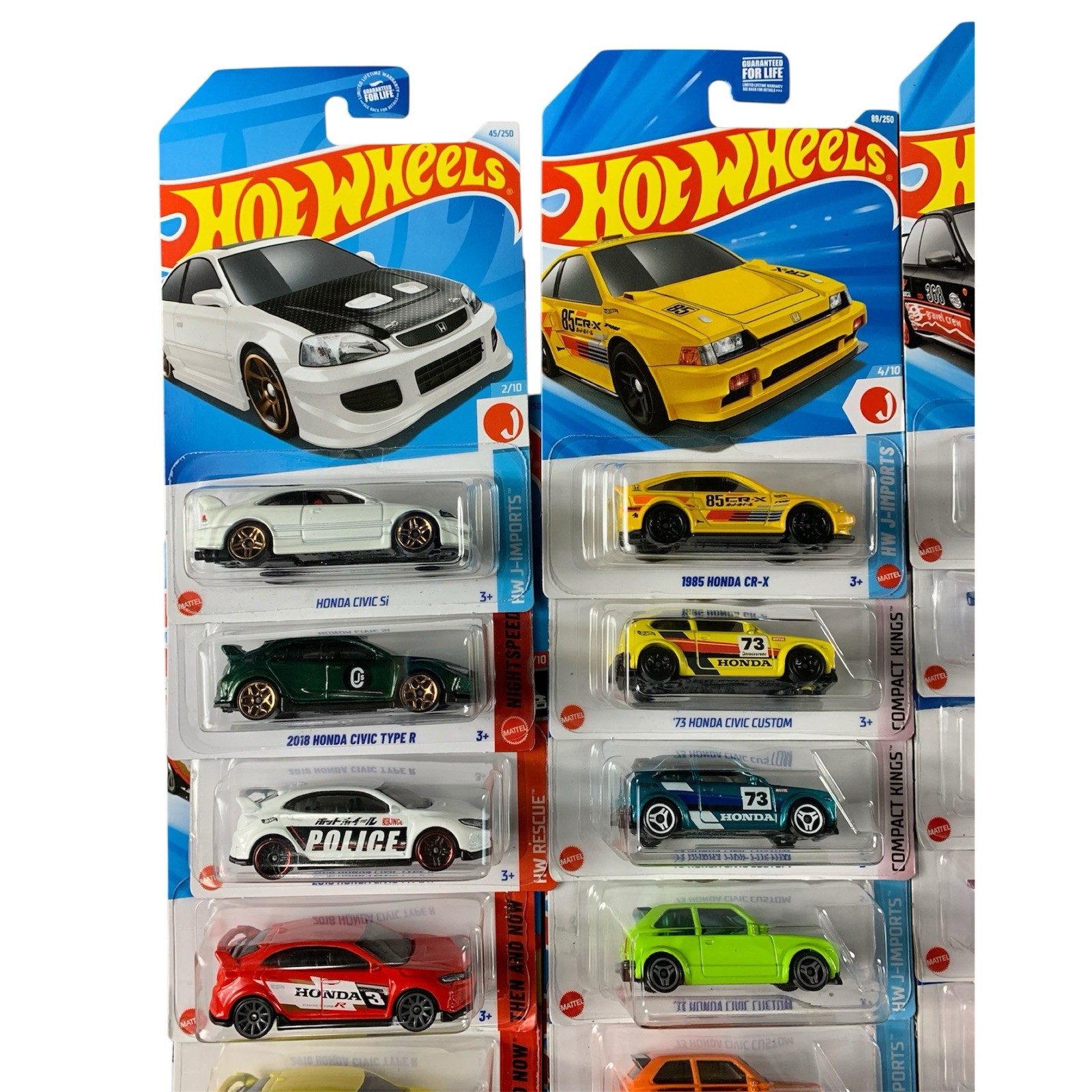 Hot Wheels BIG LOT of 50 Import Tuners Compacts Nissan Honda Acura Subaru Toyota