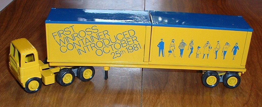 Winross 1st Container Load ’81 Winross Truck