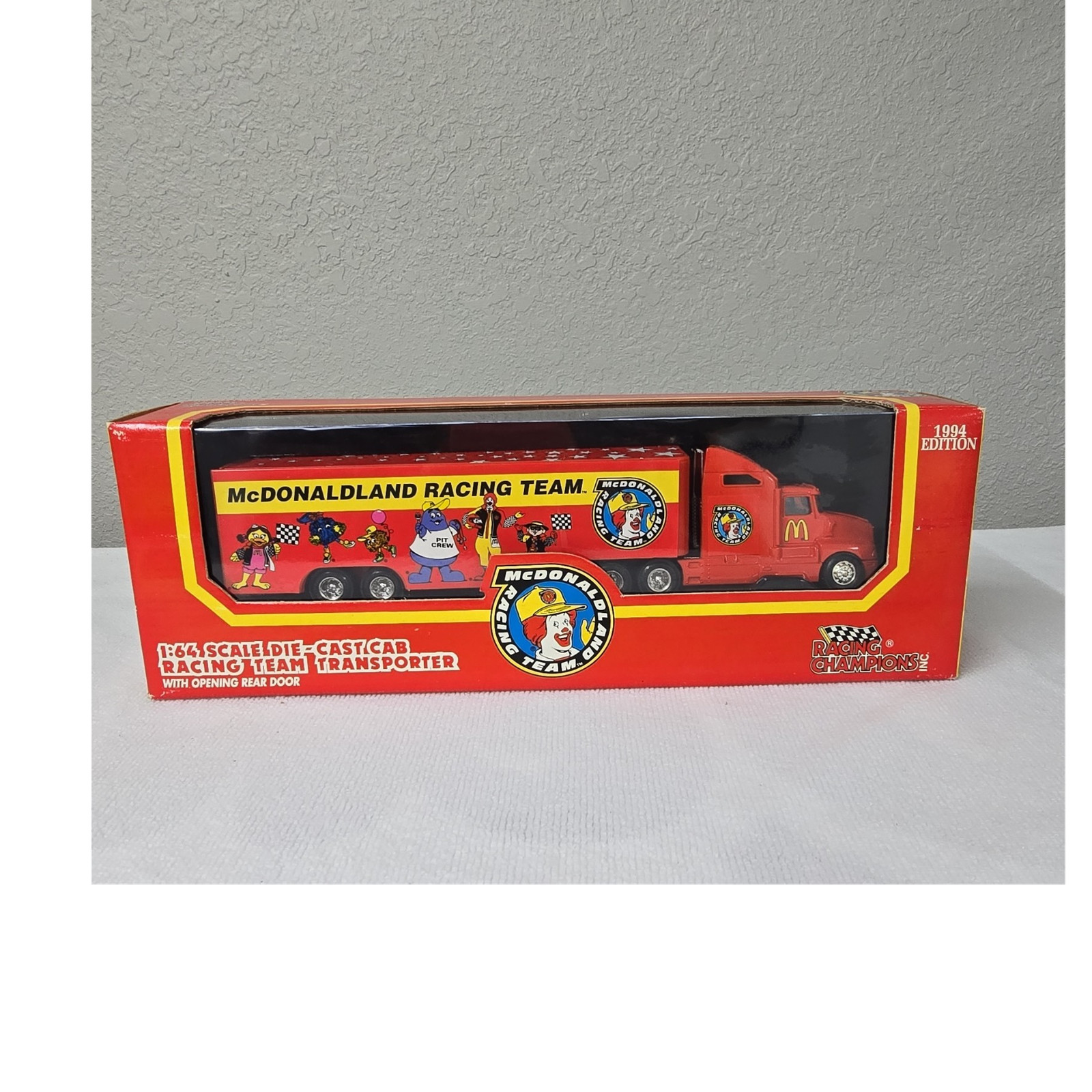 Racing Champions McDonaldland Ford Racing Team Transporter 1:64 Diecast 1994