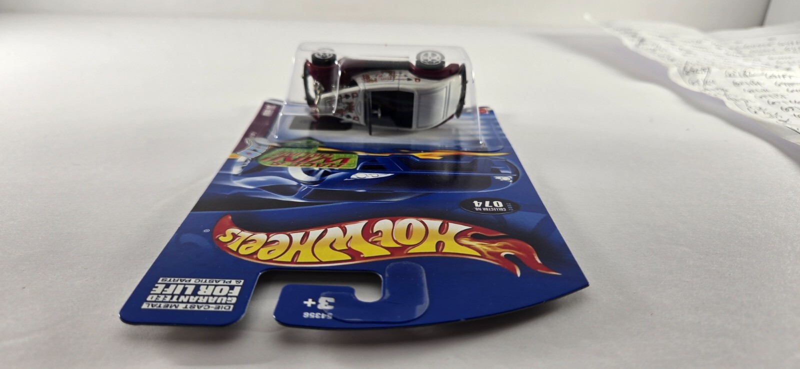 2002 Hot Wheels Trump Cars Series ’33 Ford #74 (Win & Race)