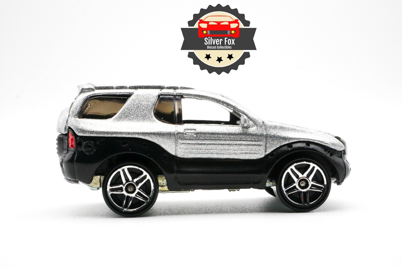 2000 ISUZU VEHICROSS 4X4 ALL TERRAIN GRAY 1:64 SCALE DIECAST COLLECTOR MODEL CAR