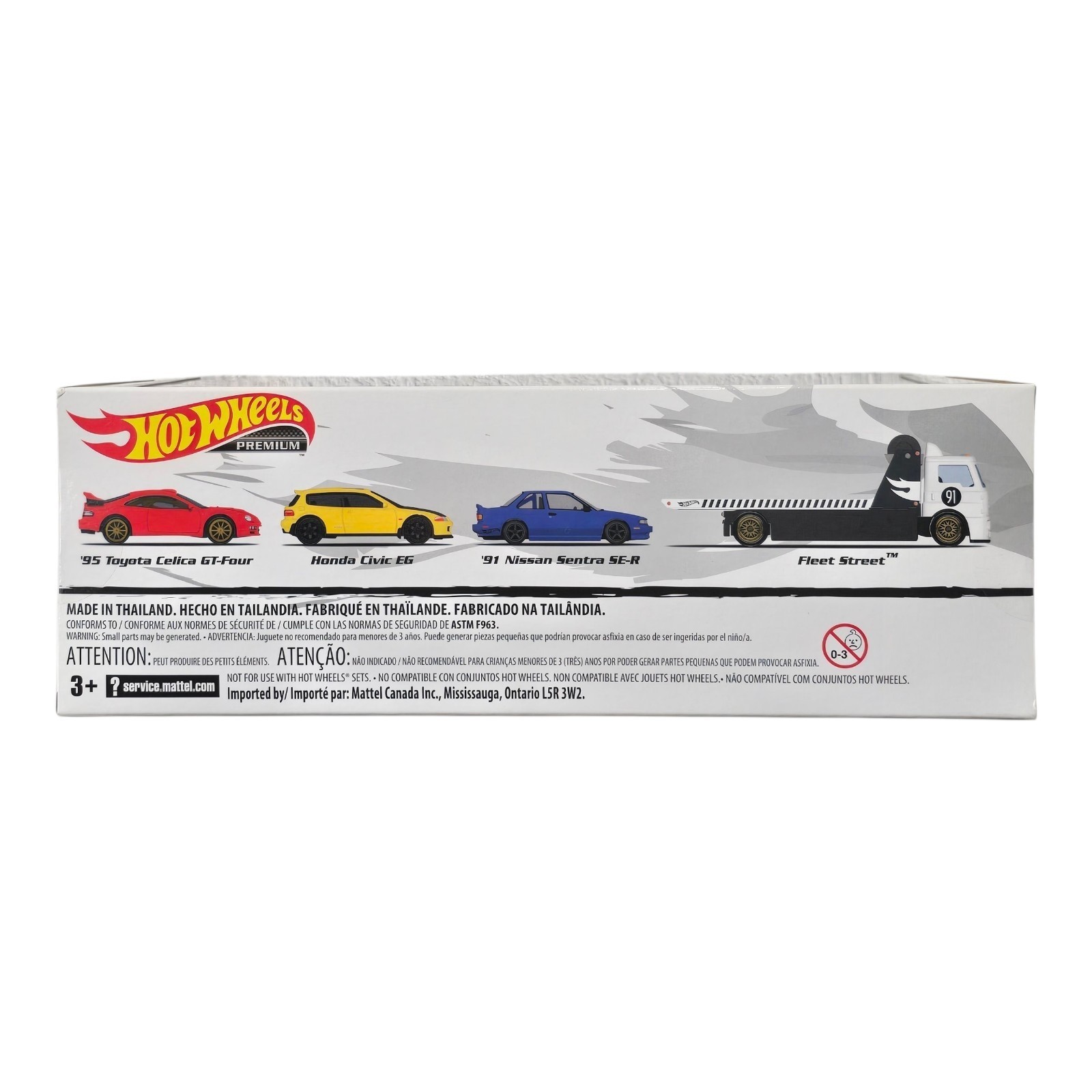 2022 Hot Wheels Premium Set JDM Tuner Diorama Fleet Street Nissan Honda Toyota
