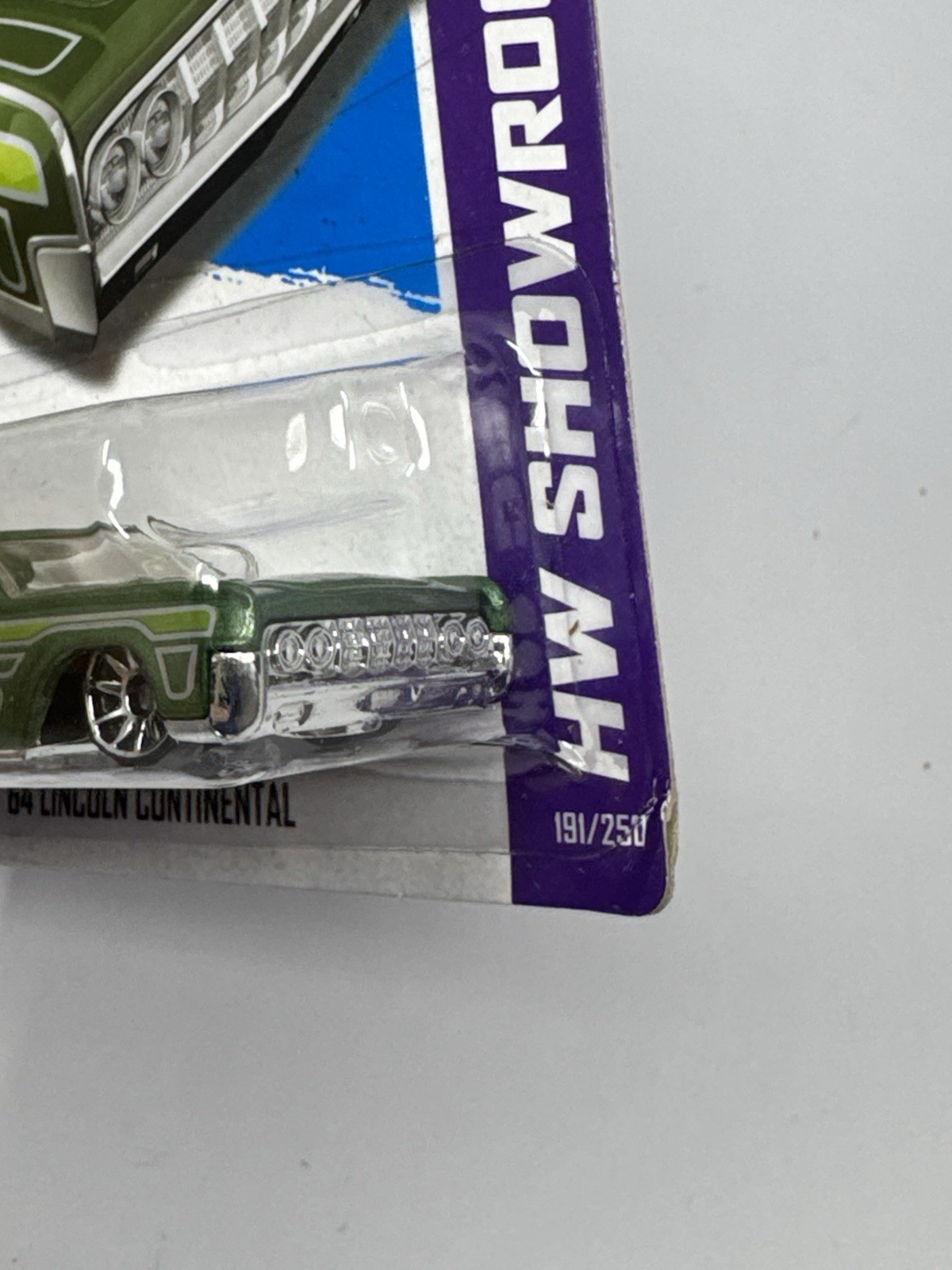 Hot Wheels Showroom Green ‘64 Lincoln Continental #191 TB