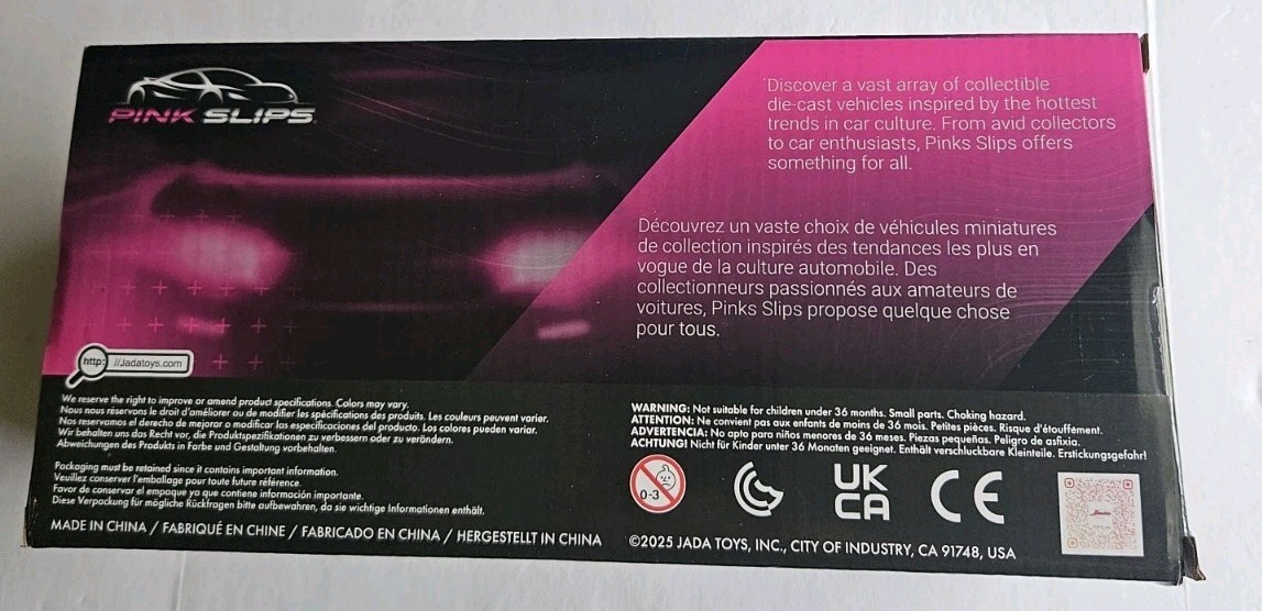 JADA – PINK SLIPS – LAMBORHINI MURCIELAGO -LP 640