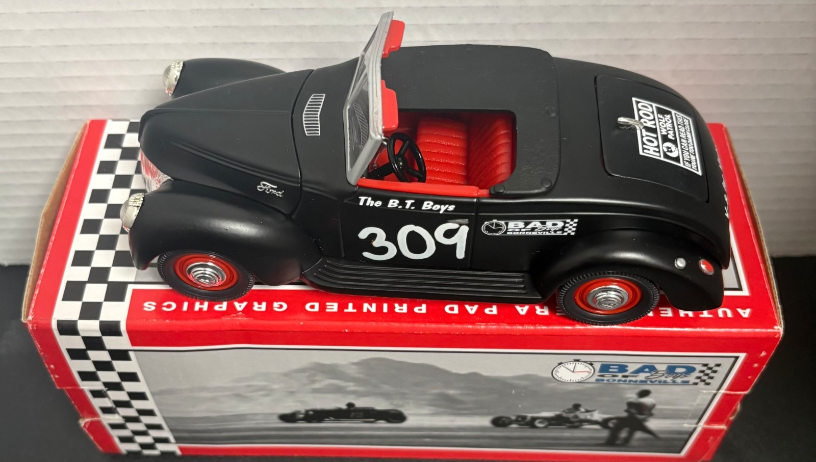THE BAD BOYS OF BONNEVILLE SERIES 1940 FORD CONVERTIBLE STOCK CAR – AWESOME