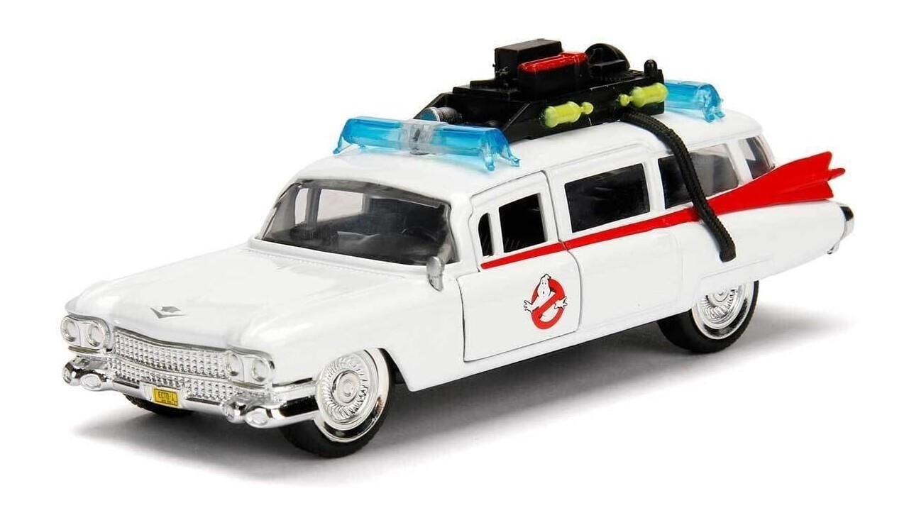 NEW Jada Toys 99748 Ghostbusters Hollywood Rides ECTO-1 1:32 Metal Die-Cast Car
