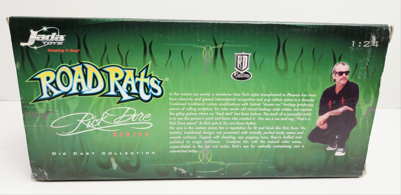 JADA Road Rats 40′ PONTIAC 1:24 Green Rick Dore Series NIB