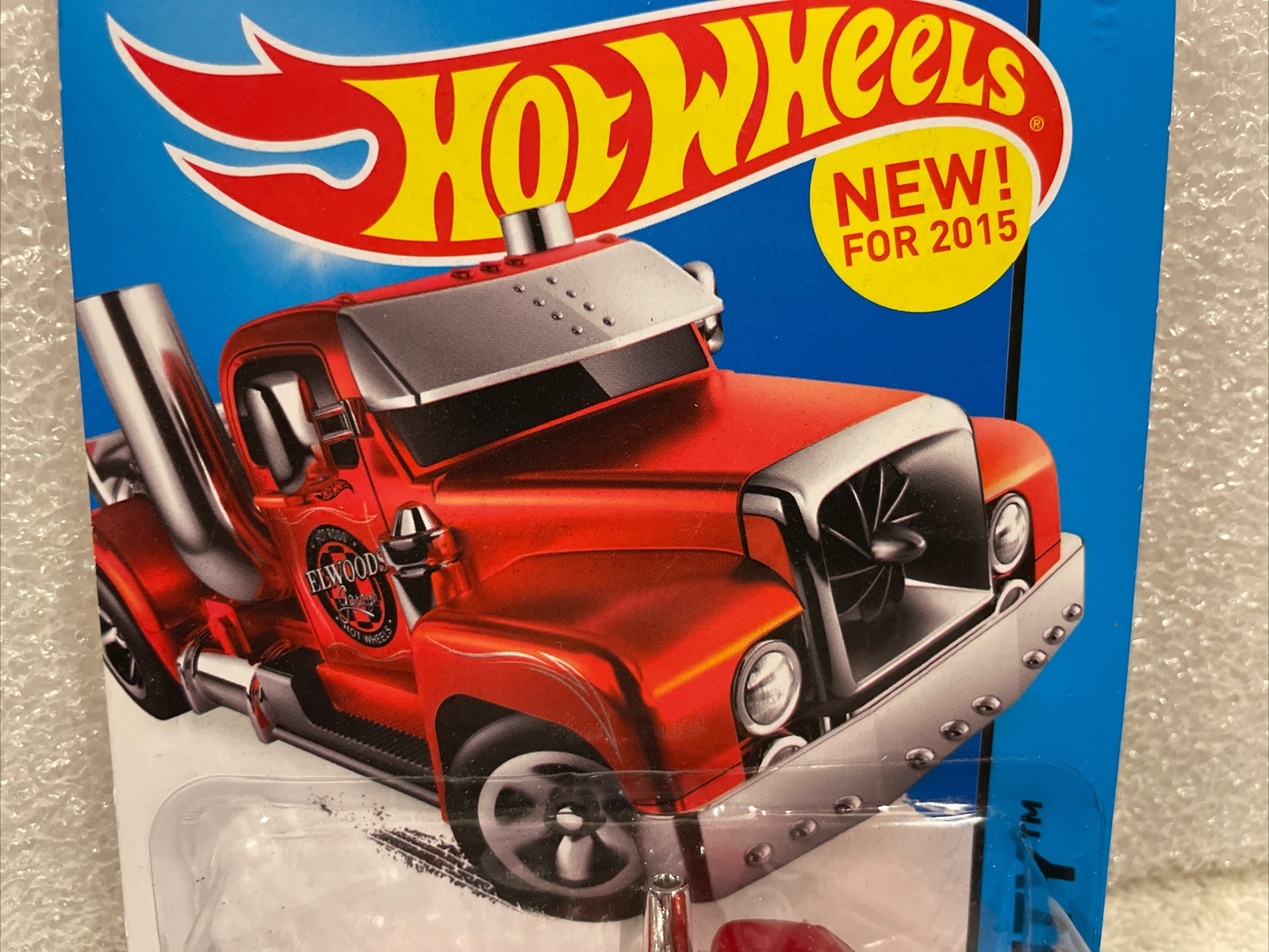 Hot Wheels 2015 FE Red Turbine Time Hauler First Editions CARDED BLISTERPACK