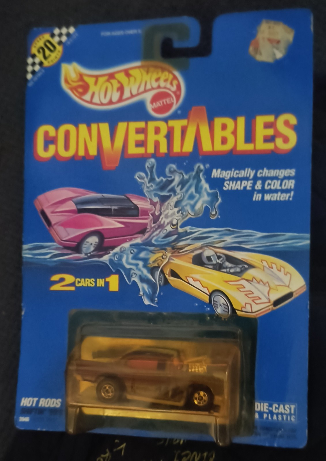 1990 Hot Wheels Convertables Hot Rods Shiftin” 50’s 3946 / Asst. 3957