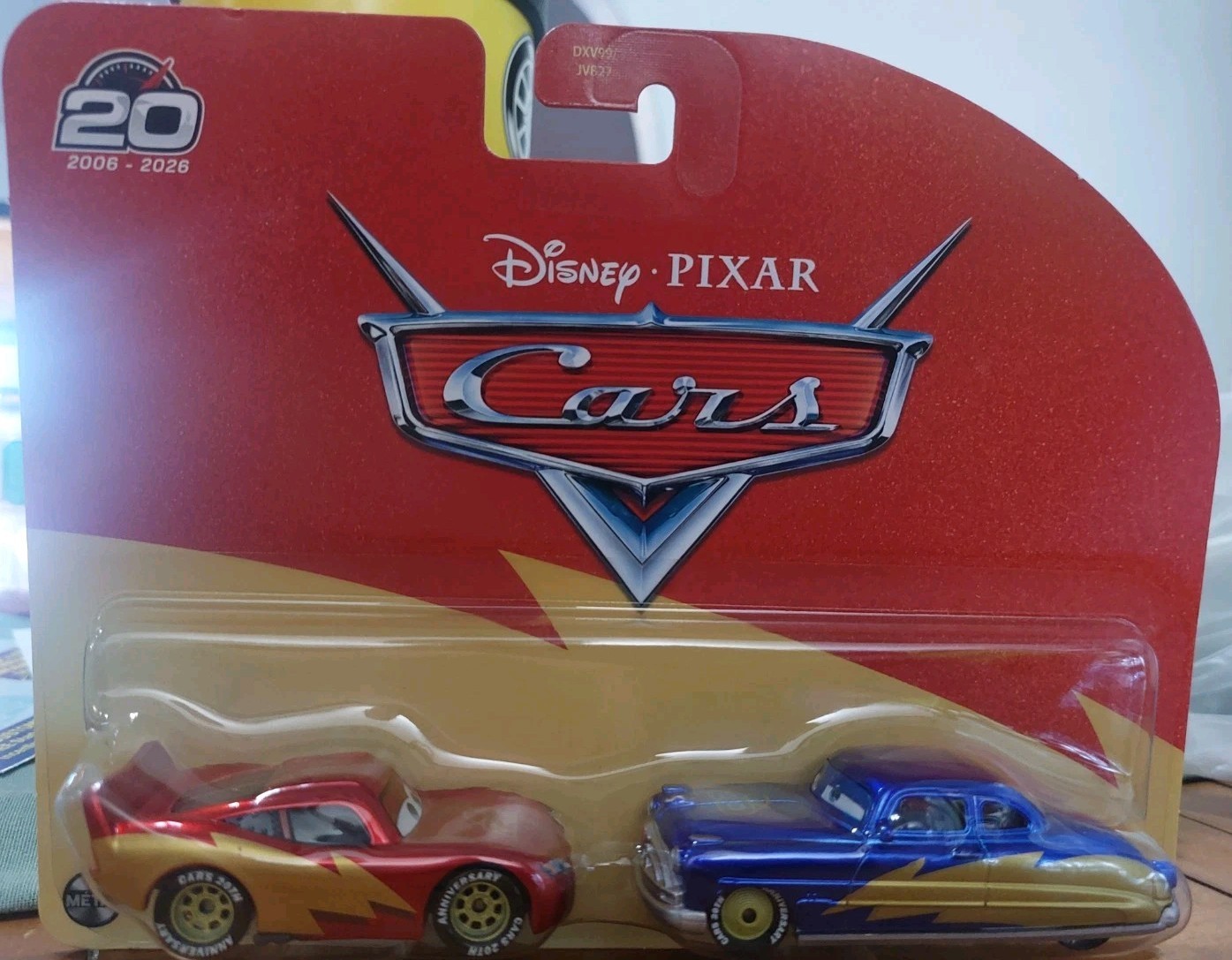 Disney Pixar Cars 20th Anniversary Lightning McQueen and Doc Hudson 2-Pack 🔥