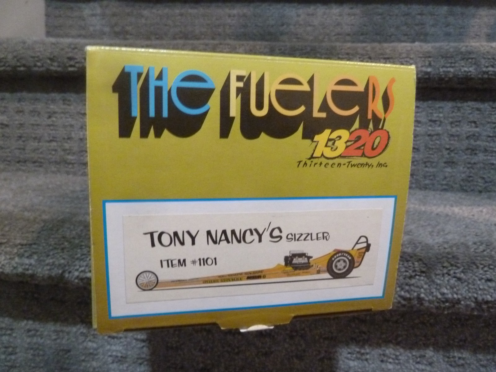 The Fuelers 1320 Diecast Series ” Tony Nancy’s” #1101 ” Sizzler” Dragster RARE