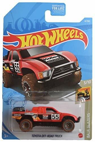 Hot Wheels RED 2015 Toyota Off Road Race Truck #4/250 Baja Blazers #3/10 MATTEL