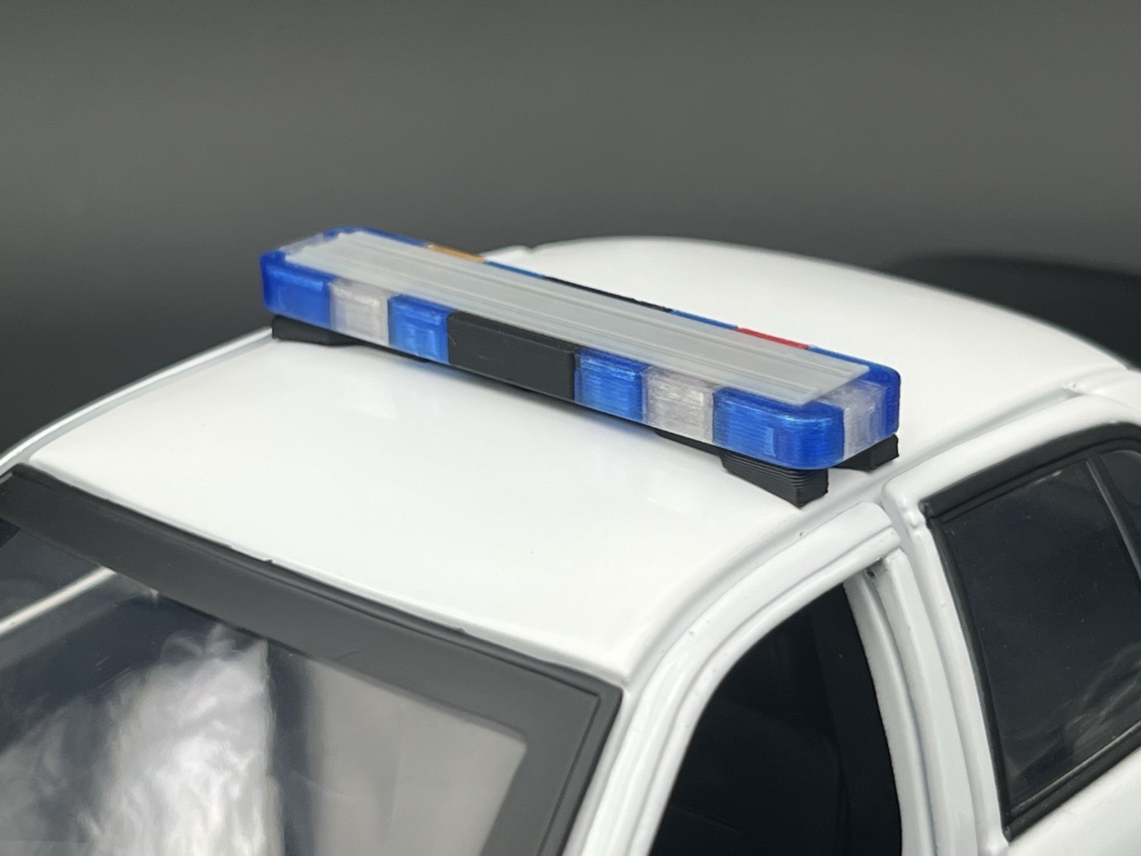 1/18 Scale LED Ready Whelen Edge United Kingdom Police Lightbar Blue Red 1812 UK