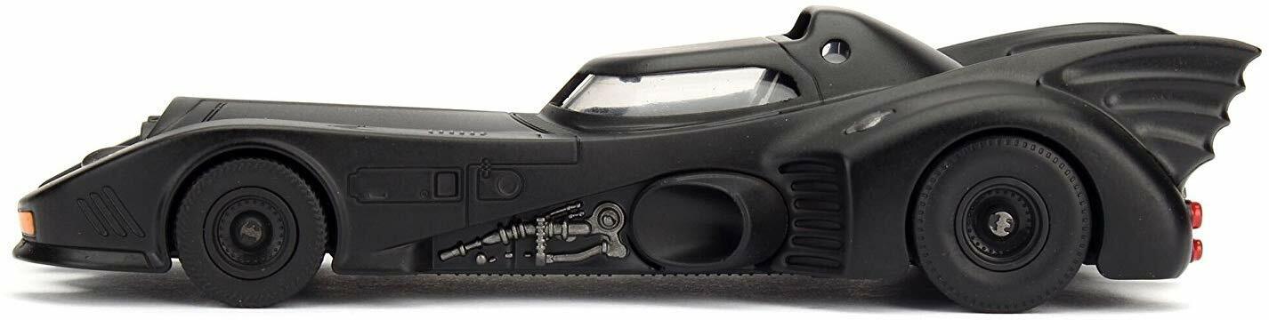 Batman Batmobile, 1989 Batmobile, Jada 98226 Diecast Model Toy Car, 5″, 1/32 NIB