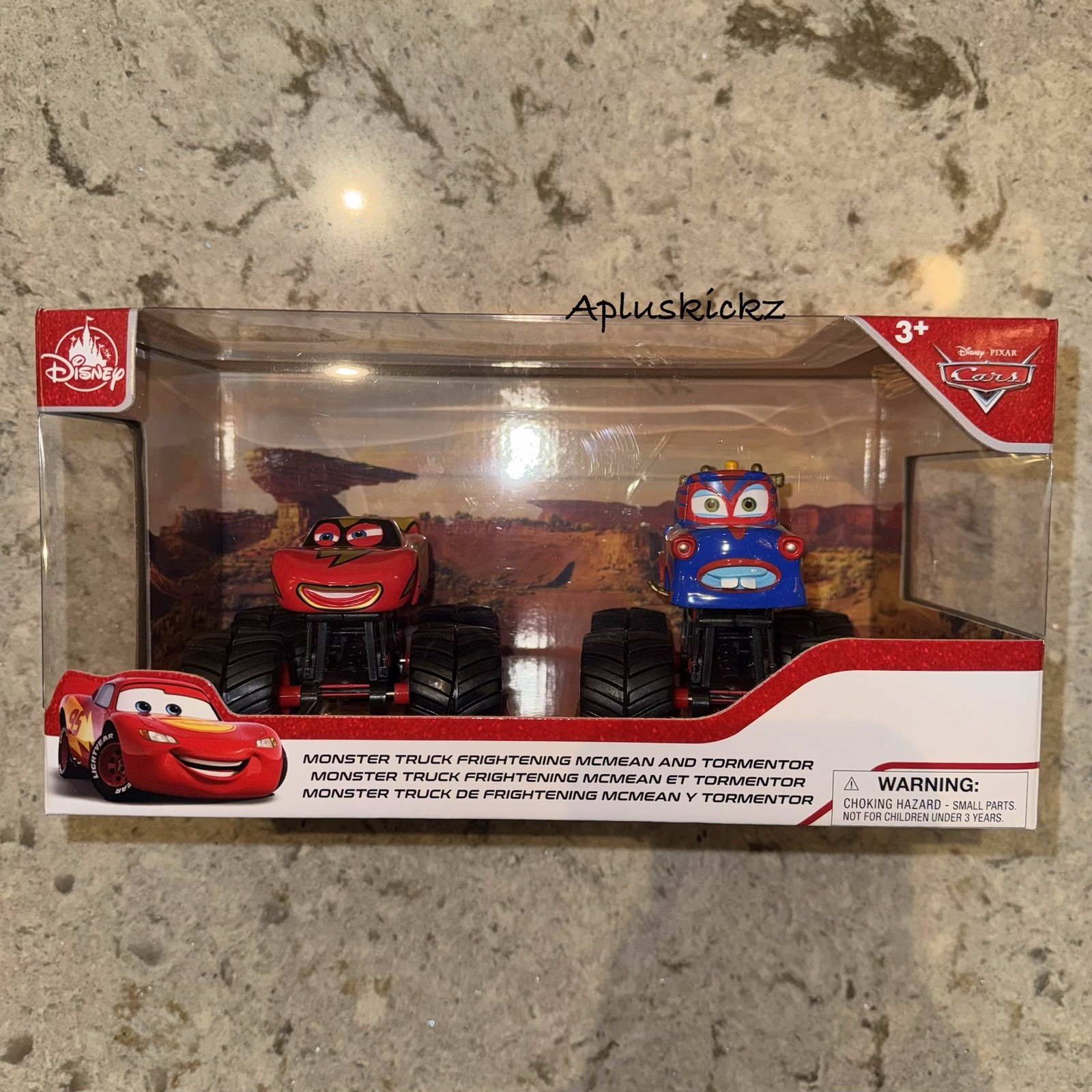 Disney Parks Cars Mater Tall Tales Monster Truck Frightening McMean Tormentor!