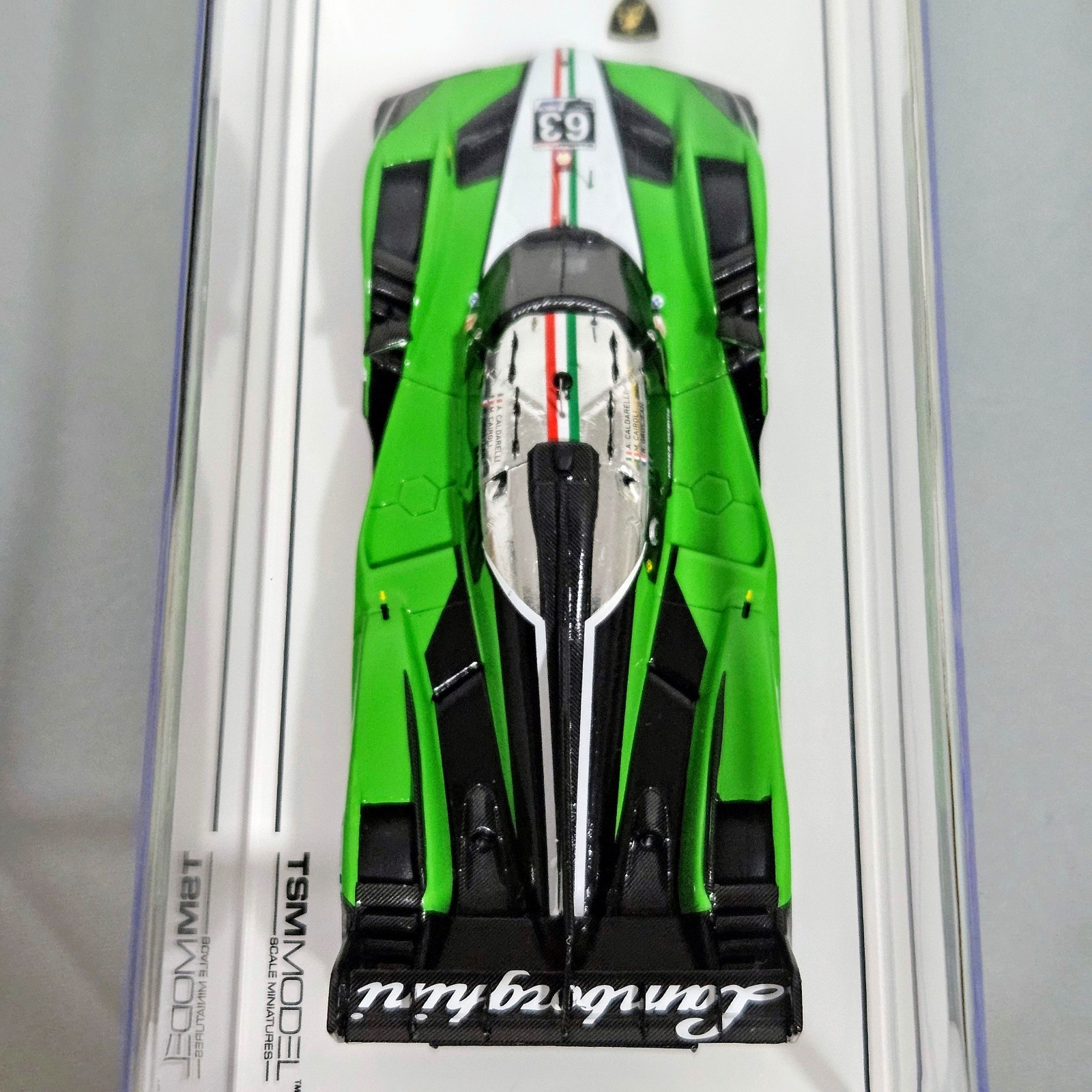 TSM Model 1/43 Lamborghini SC63 #63 Iron Lynx 2024 IMSA Sebring TSM430816