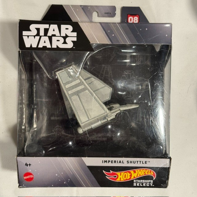 STAR WARS HOT WHEELS SELECT STARSHIPS Various Mattel Ships Die-Cast Metal