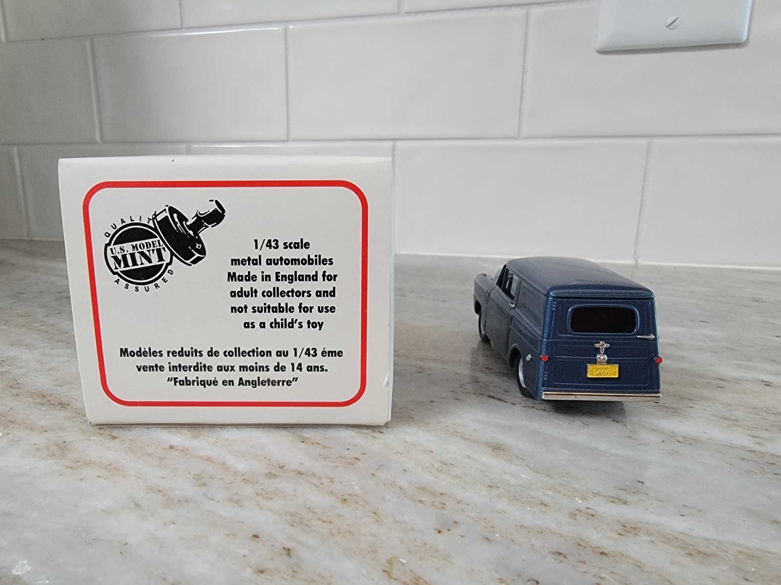 US Model Mint 1/43 Scale US36 – 1951 Crosley Sedan Delivery – Metallic Blue