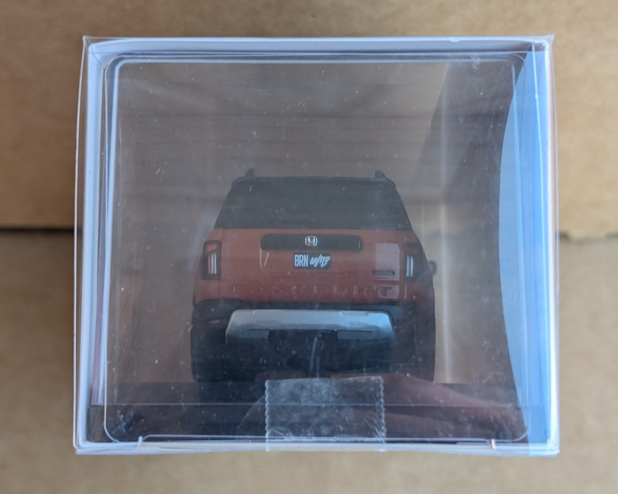 TSM Honda Passport TrailSport Elite 2026 Diecast Dealer Model Sunset Orange 1/43
