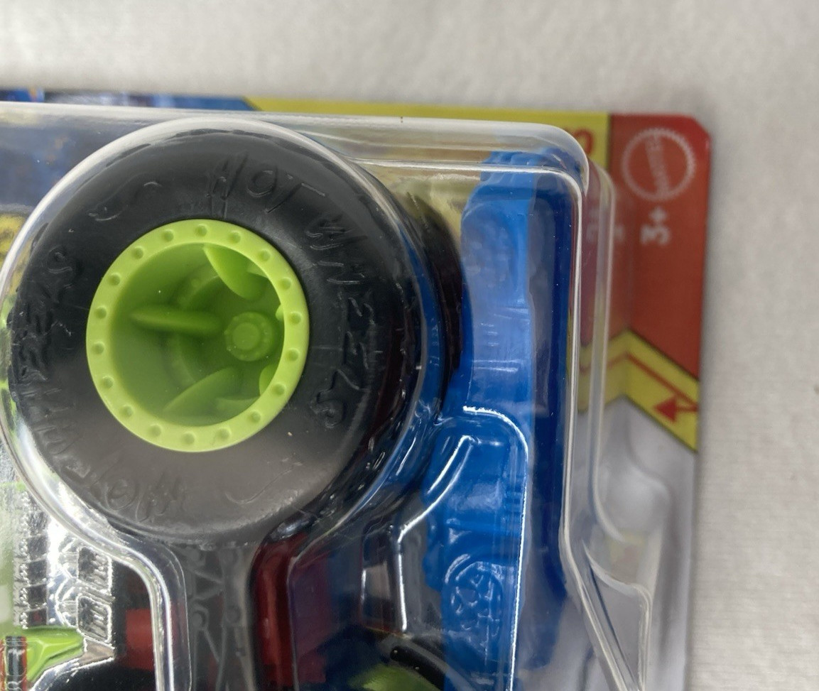 Mattel Monster truck – Hw 5 Alarm diecast truck 1:64 scale lime green color