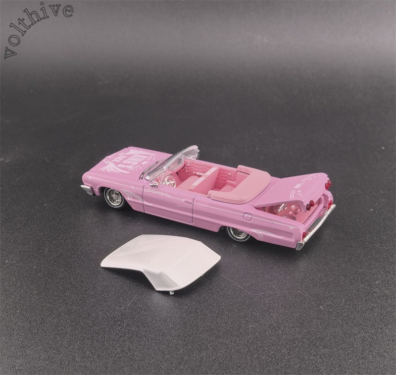 Fine Works64 1:64 Impala Lowrider Diecast Car Model Gift JDM Racing Fans Boys