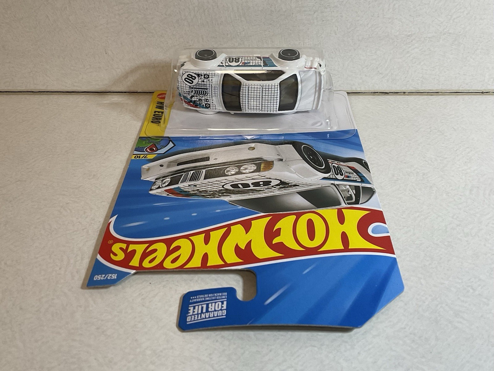 2026 Hot Wheels BMW 635 CSi (152/250) WHITE – HW Euro #7/10