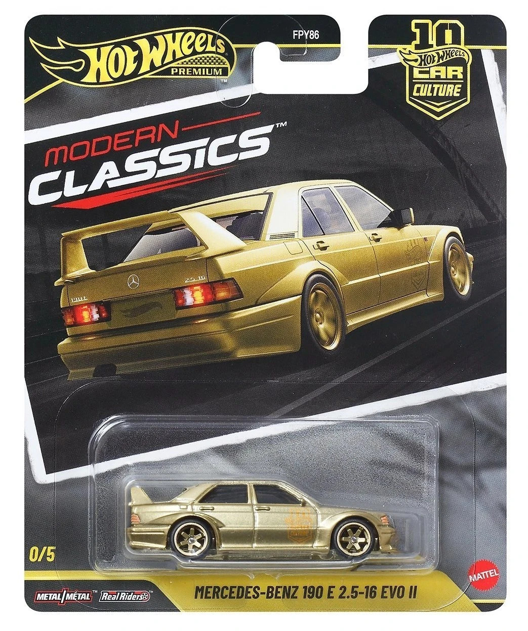 Hot Wheels Modern Classics Mercedes-Benz 190 E 2.5-16 Evolution II Chase