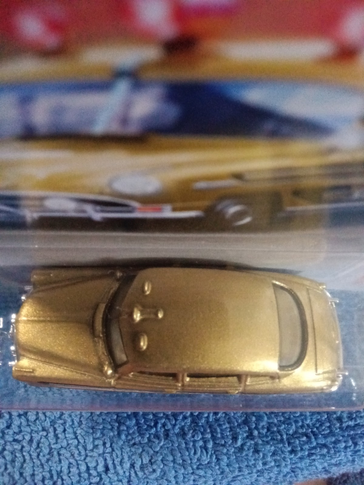 Matchbox Superfast 50th 1951 Hudson Hornet Police Car in Gold 1/64 diecast