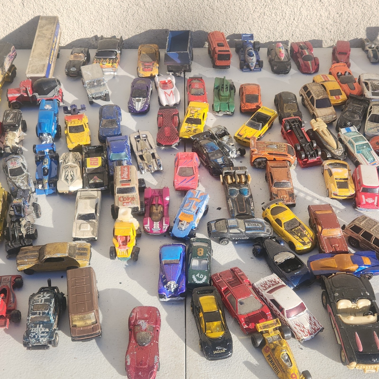 Mixed Vintage Modern 1:64 Junkyard Diecast of 18 lbs (Box A)