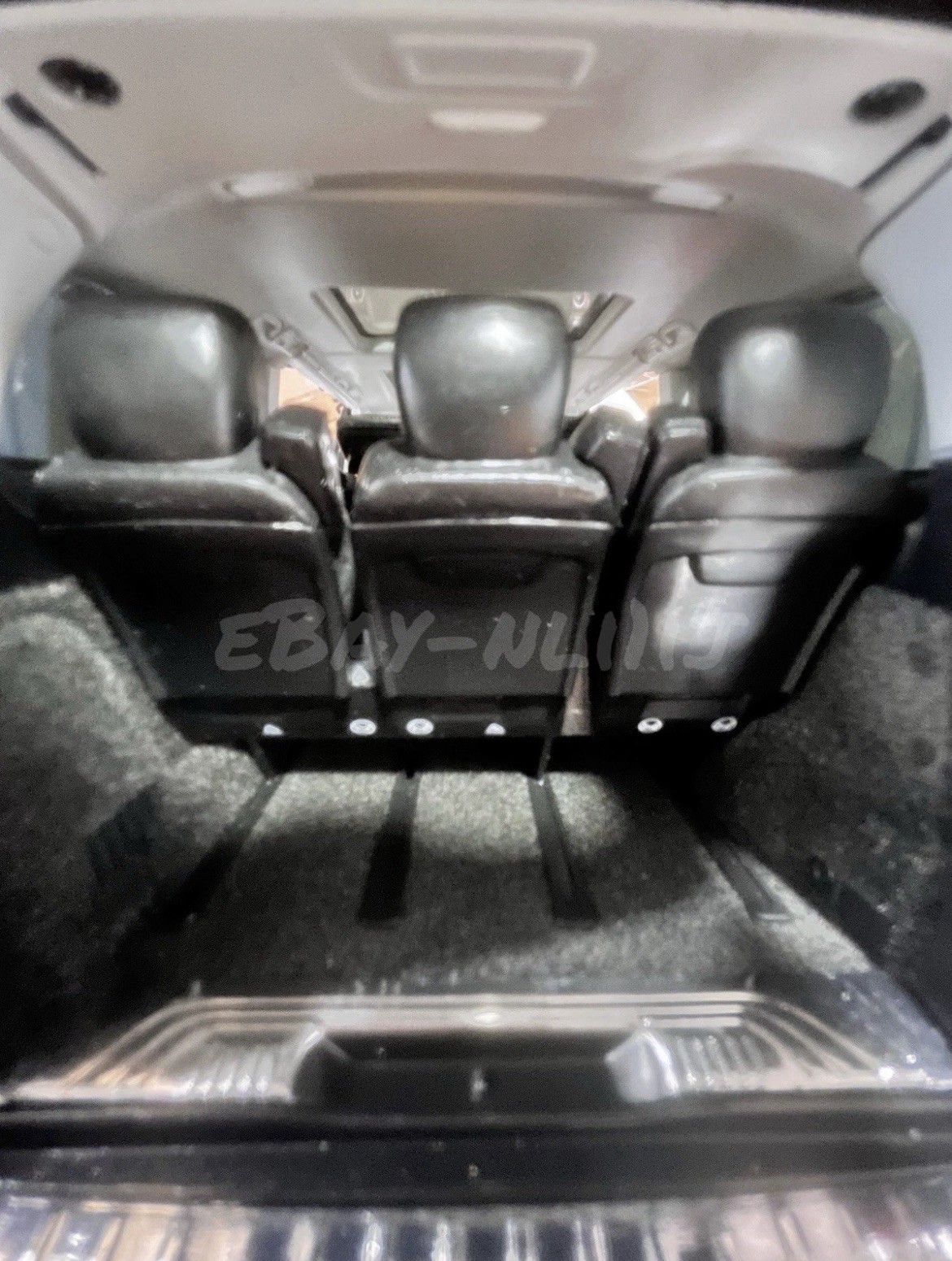 1:18 Scale Mercedes-Benz Vito Viano LWB Black Bus Minivan Diecast Model Car