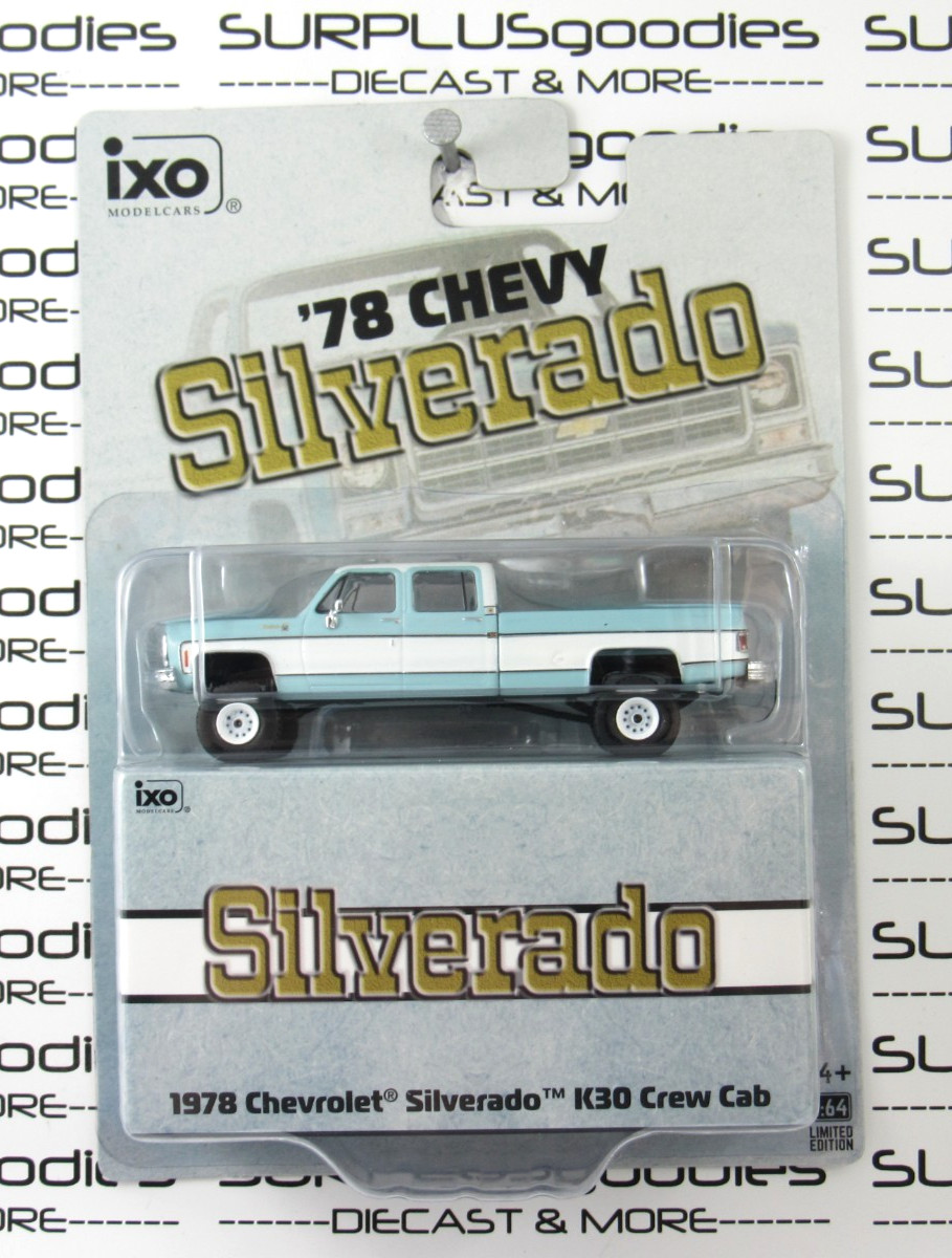 2026 IXO America 1:64 LIFTED 1978 CHEVROLET SILVERADO K30 CREW CAB Pickup