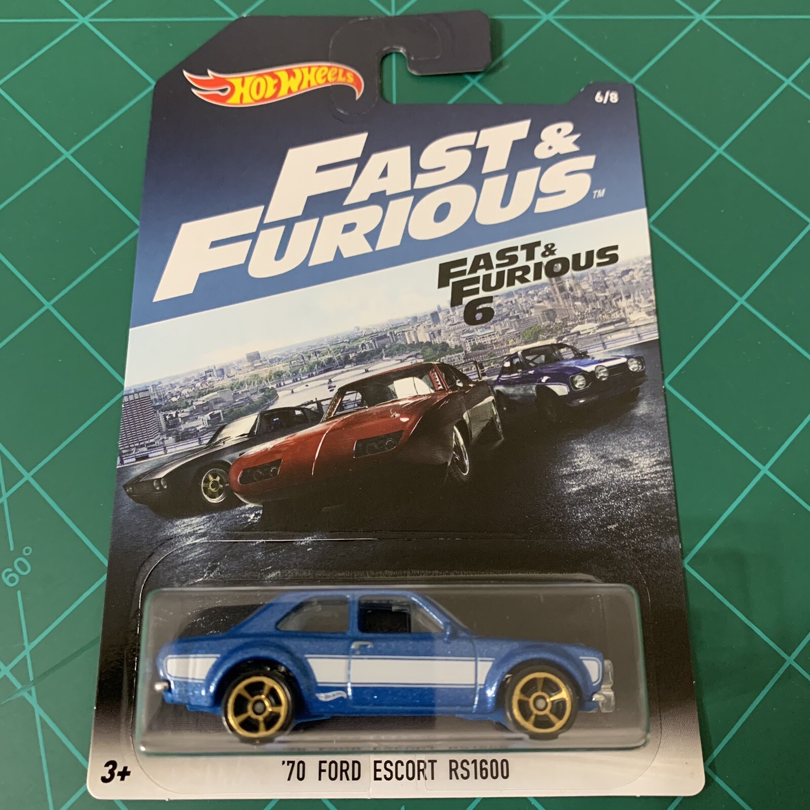 Hot Wheels Fast & Furious Johnny Tran Honda S2000 + Brian Ford Escort RS1600