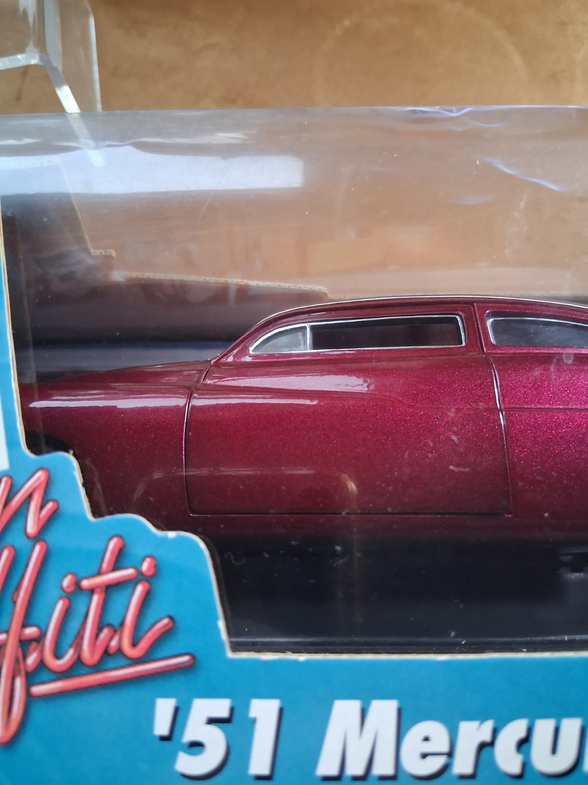 American Muscle 1951 Mercury Coupe American Graffiti 1:18 Diecast Car NIB