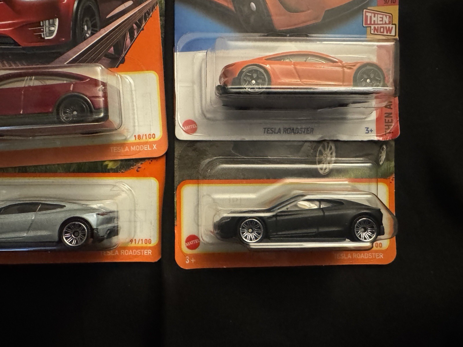Tesla Roadster, Model S, X, 3 – Hot Wheels & Matchbox Car Lot – 104 TOTAL CARS