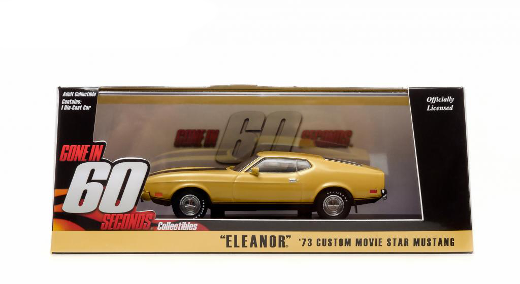 1973 FORD MUSTANG MACH 1 ELEANOR GONE IN 60 SIXTY SECONDS 1/43 GREENLIGHT 86412
