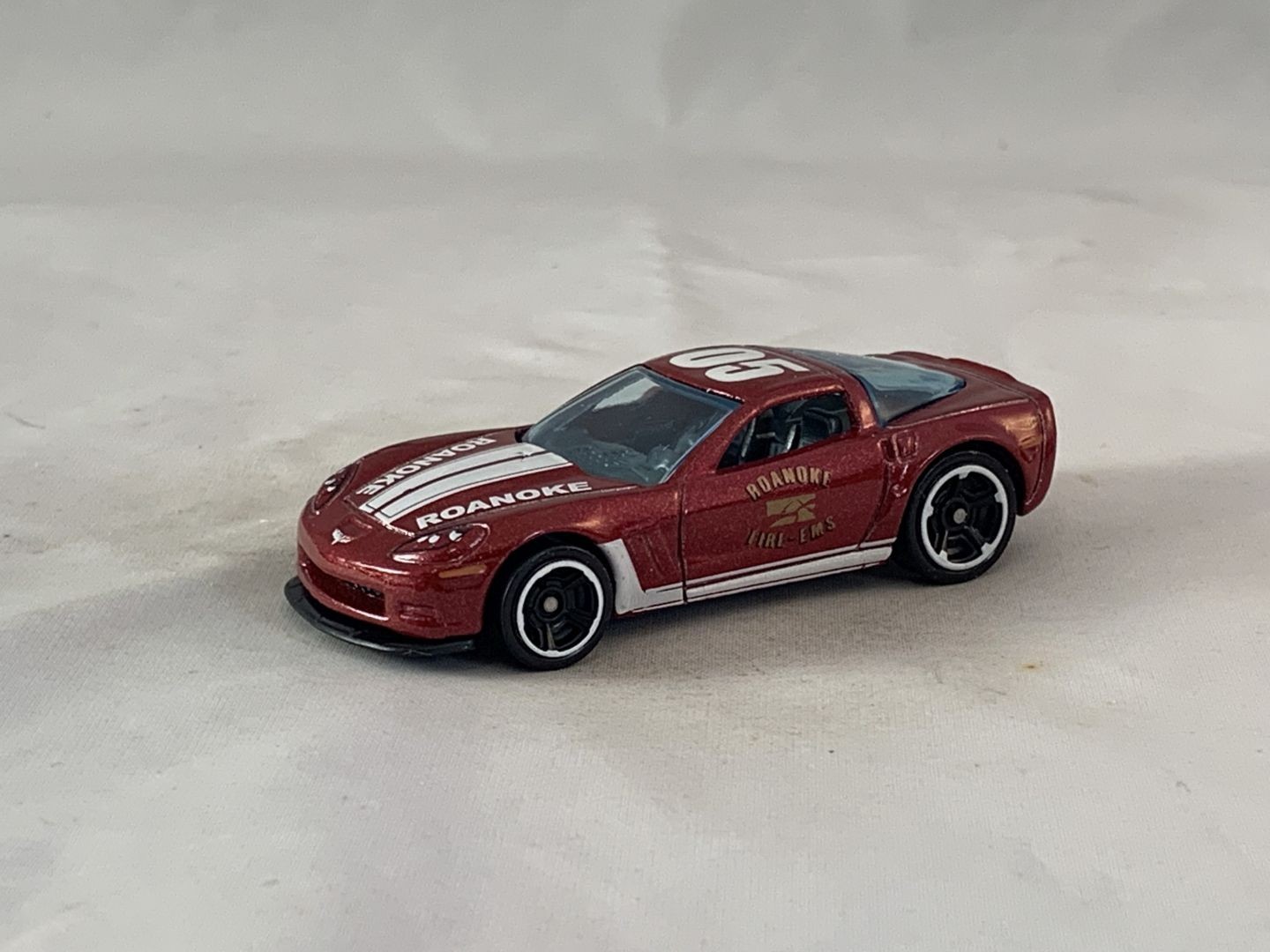 Hot Wheels 2011 Corvette Grand Sport 2012 Main Street Police Dept Red MC5s