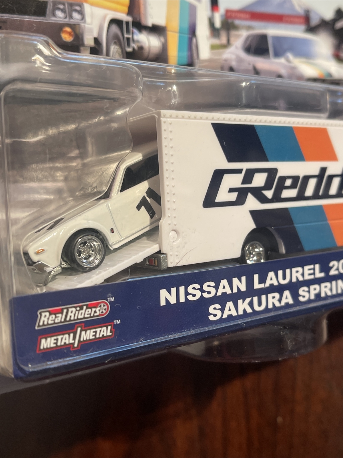 Hot Wheels Nissan Laurel 2000 SGX Sakura Sprinter Team Transport